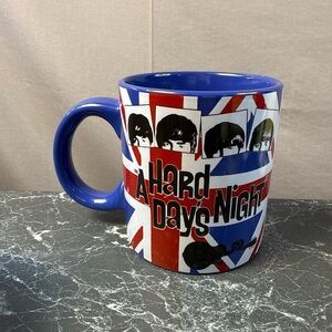 Beatle’s Blue 'A Hard Day's Night' Ceramic Mug